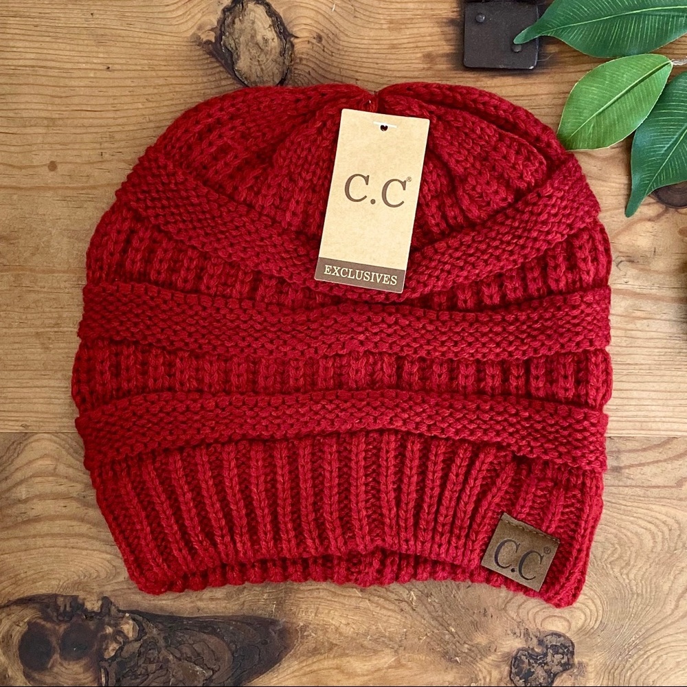 💓 Red CC Beanie